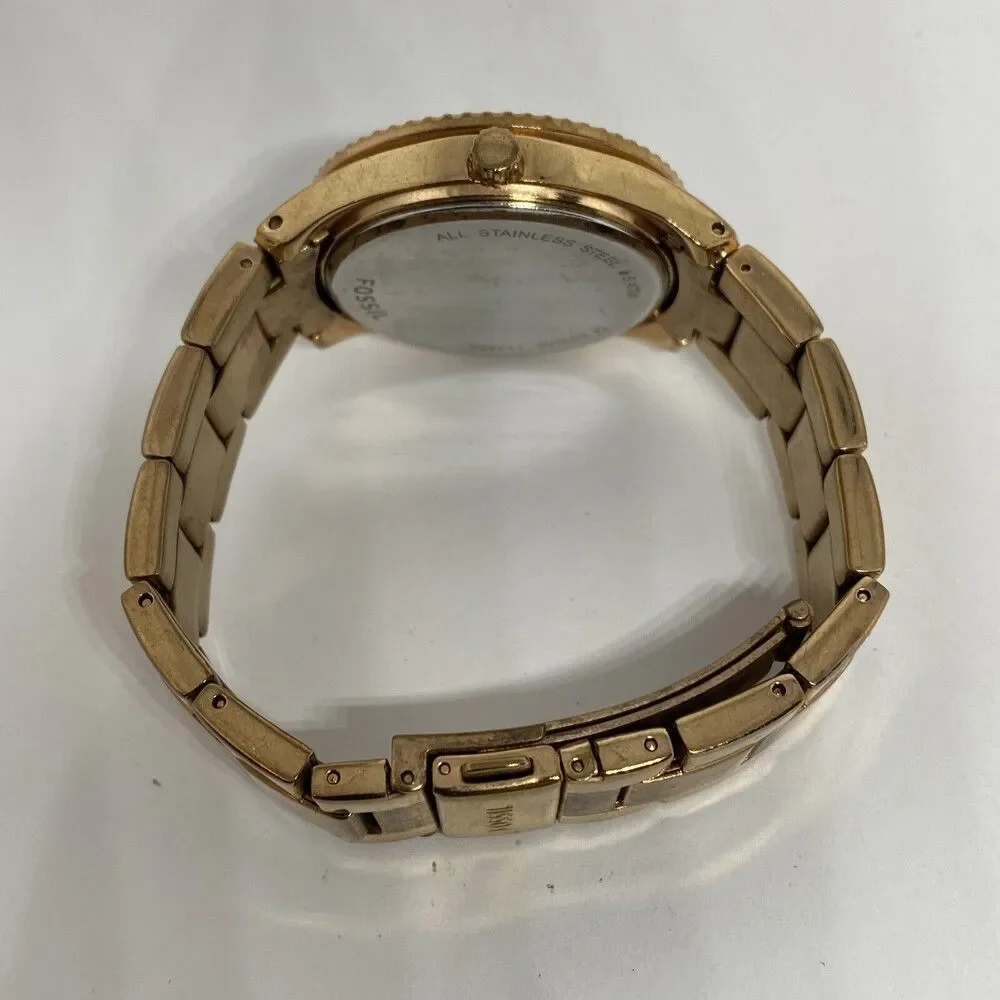 Fossil Stella ES3502 Womens Stainless Steel Analog Dial Quartz Wrist Watch WO177